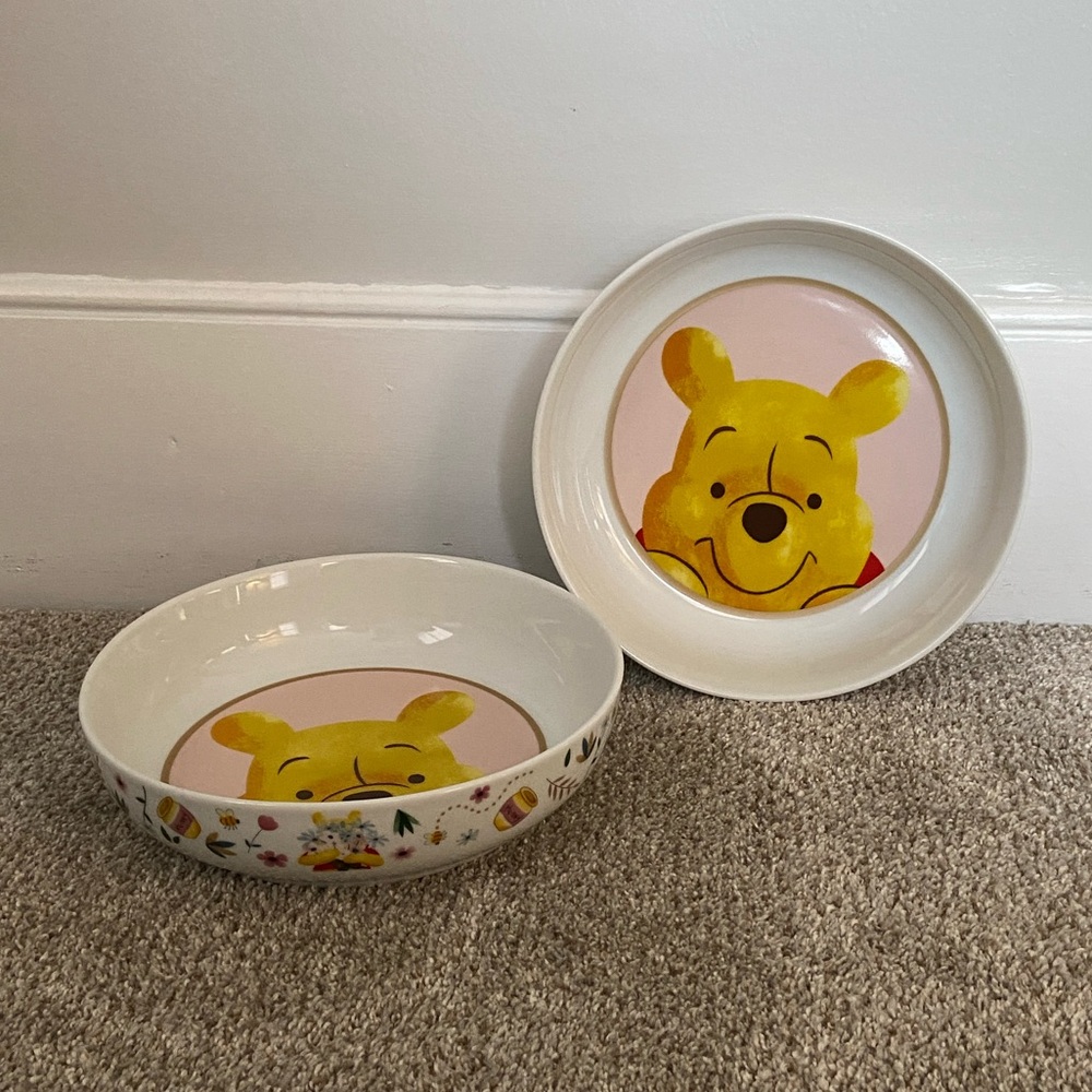 Winnie the Pooh Disney Pasta Bowls - Set of 2